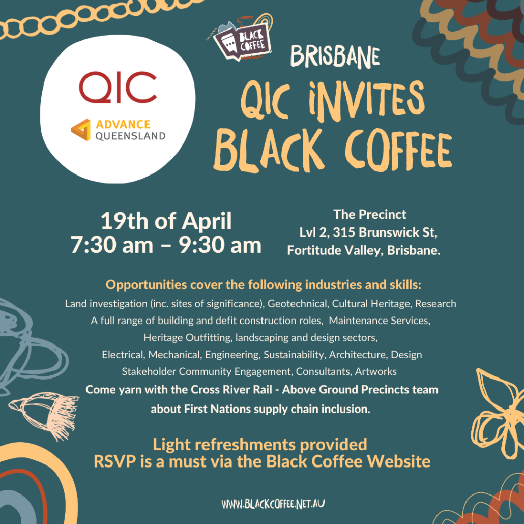 QIC, Fortitude Valley Black Coffee Black Coffee Australia